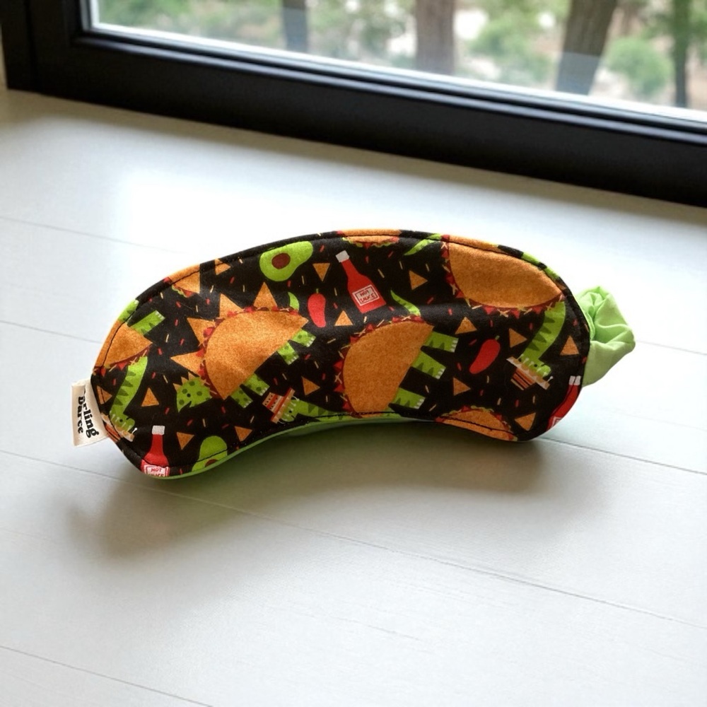 Taco Dinosaur Kids Sleep Mask
